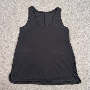 Lululemon Athletica Black Sleeveless Circadian Activewear Tank Top Women's Sz 6‎